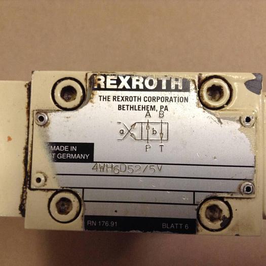 Used REXROTH Valve 4WH6D525V #78875
