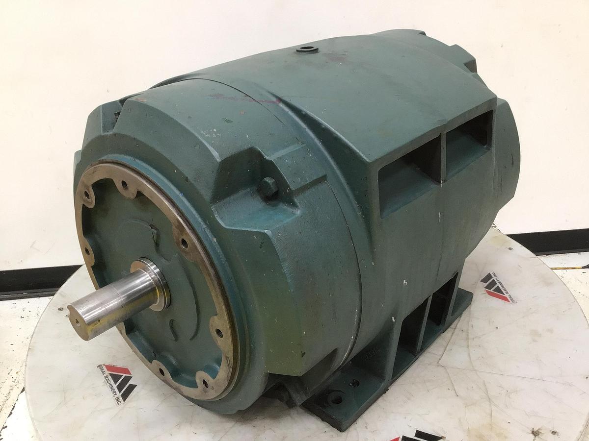 Used RELIANCE ELECTRIC P44G0743A Van Dorn Demag 125 HP Motor USED #144642