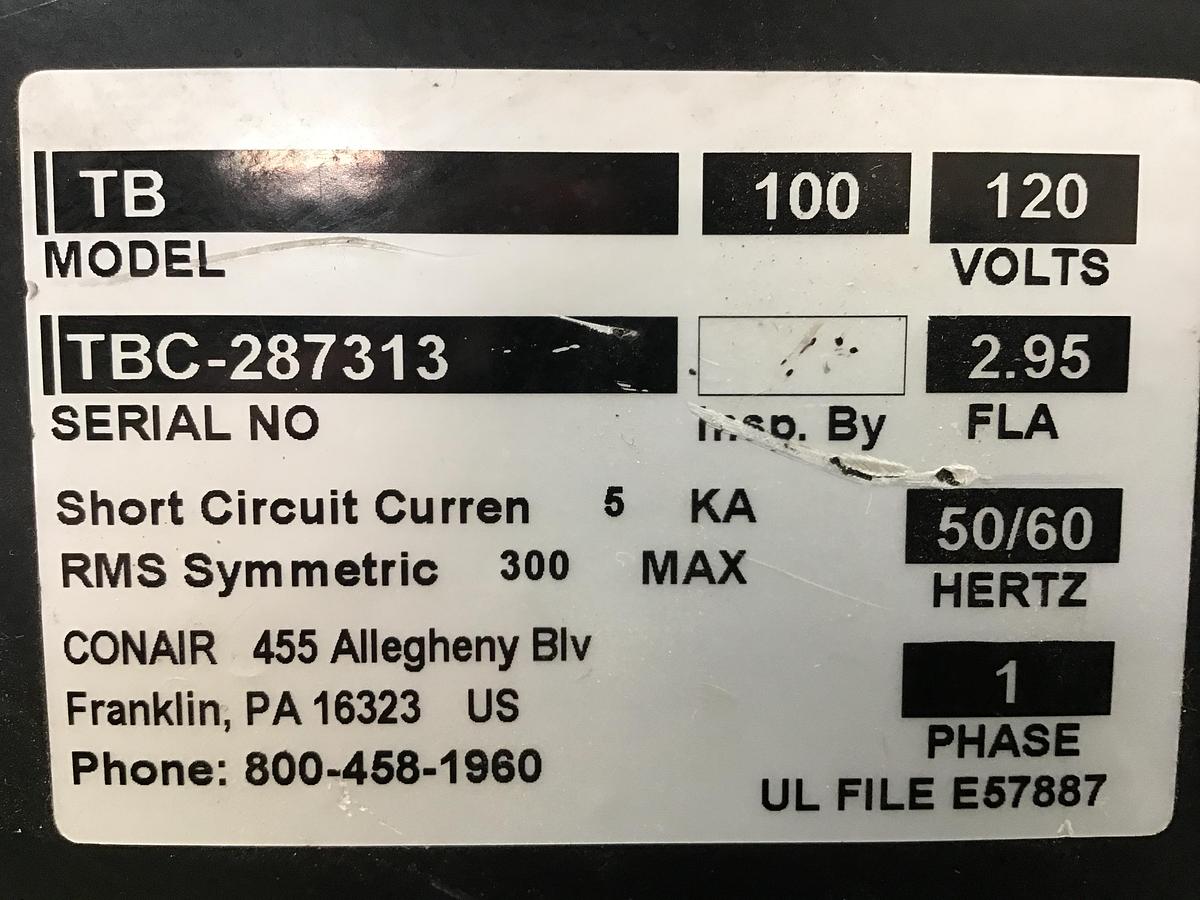 Used CONAIR TB100 Gravimetric Trueblend Display Used #141165