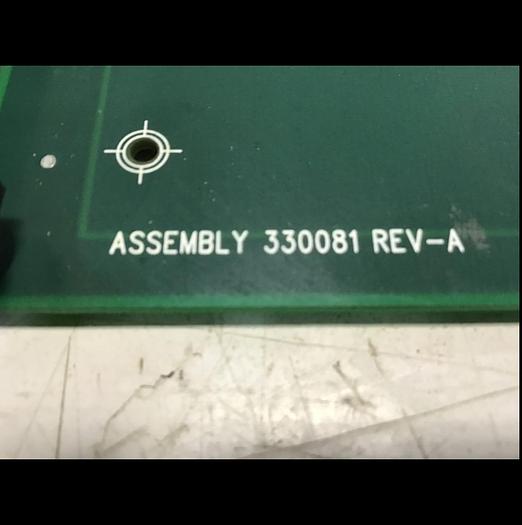 Used VAN DORN Communication Board PC330-081 330-081 Used