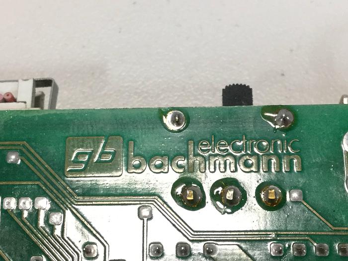 Used BACHMANN ELECTRONIC Circuit Board KOP500-100-F Used