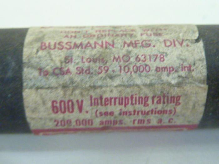 Used FUSETRON 4 Amp Fuse FRS-4 #47409