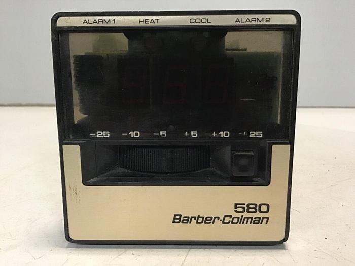 Used BARBER COLMAN Temperature Controller 585A-00016-000-0-00 #129794