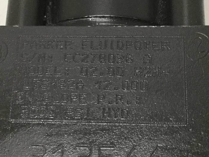 Used PARKER Injection Sled Cylinder 02.00 H2HLTS182A 12.000 USED