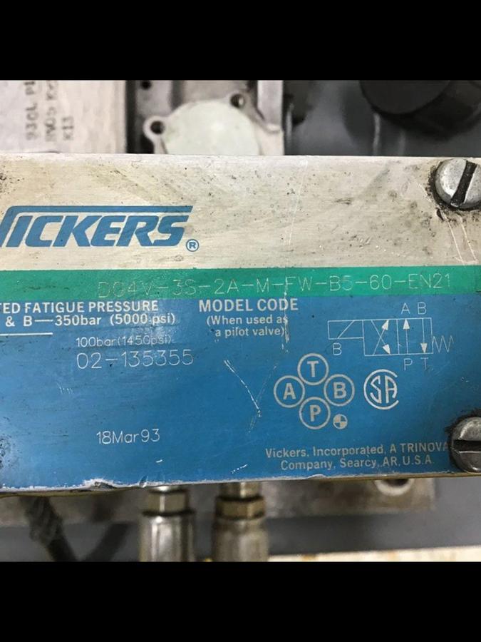 Used METAL FABRICATOR Oil Deliver Pump ODPUMP #134474