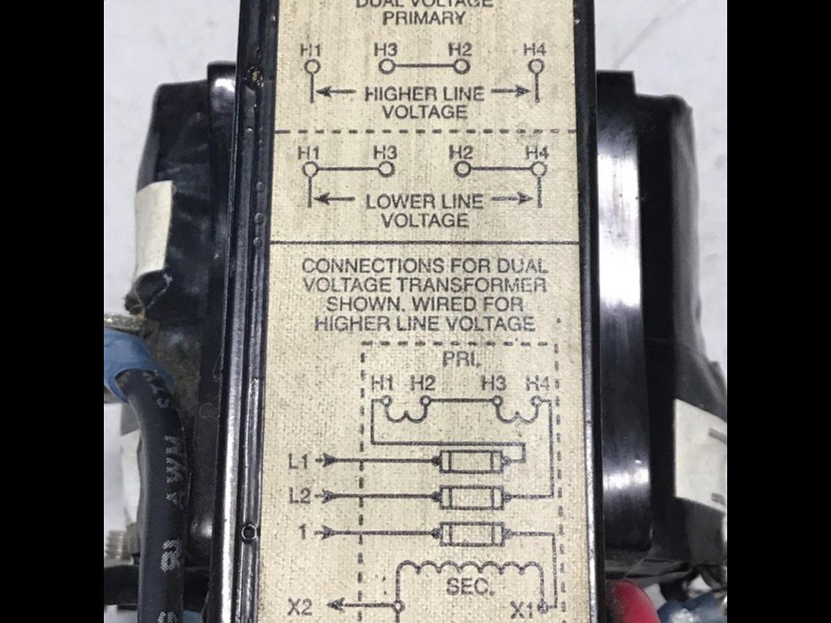 Used ALLEN BRADLEY Industrial Transformer 1497-N27P SER A USED