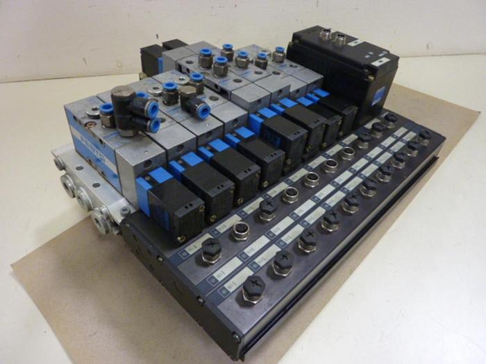 Used FESTO Control Block / Valve Terminal IFB8-02 #52853