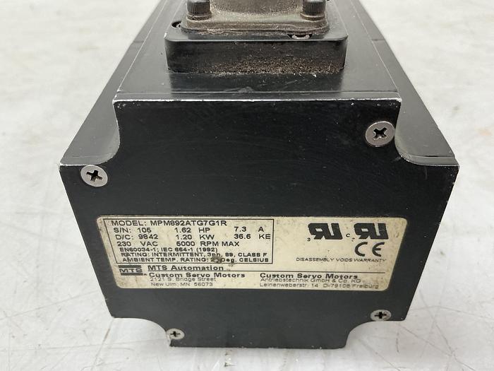Used MTS AUTOMATION MPM892ATG7G1R