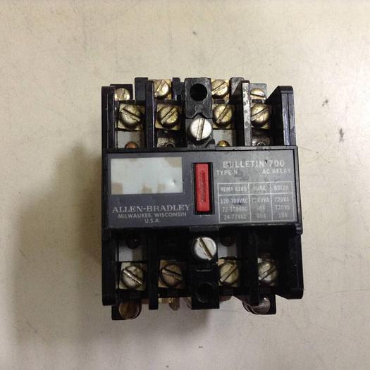 Used ALLEN BRADLEY AC Relay 700-N400A1 SER C #86431