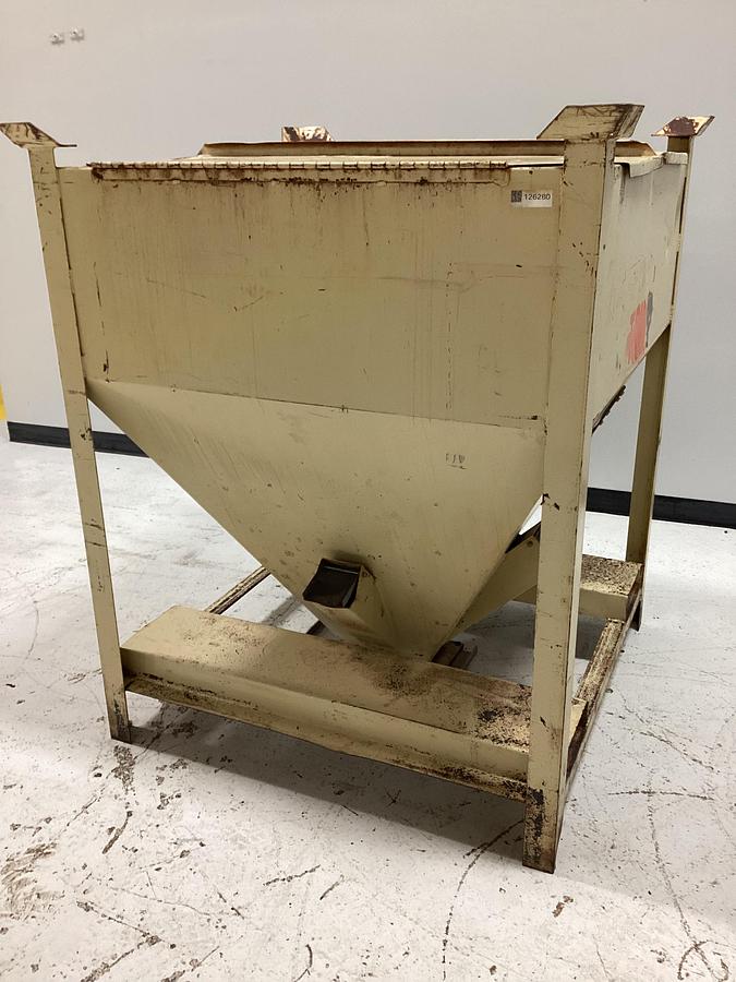 Used MATERIAL HANDLING 47 x 47 x 56 Surge Bin