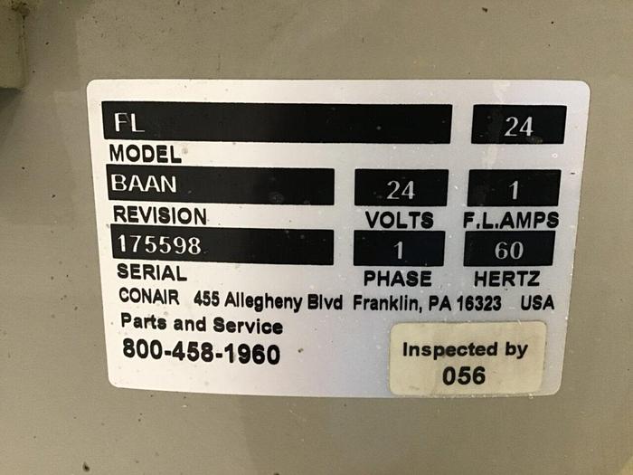 Used CONAIR Vacuum Material Receiver FL24 #134435