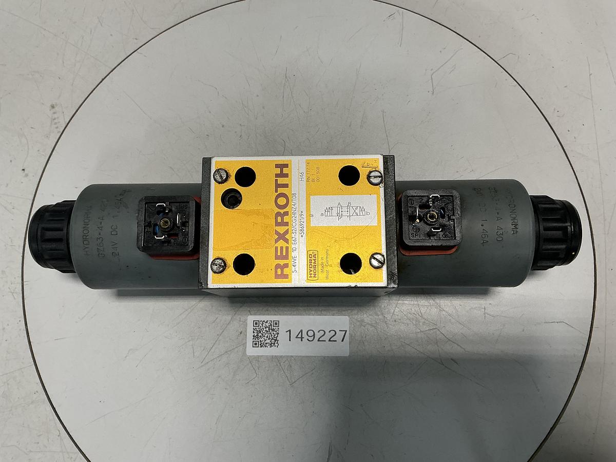 Used REXROTH 5-4WE 10 E67-32/CG24NZ4/T08