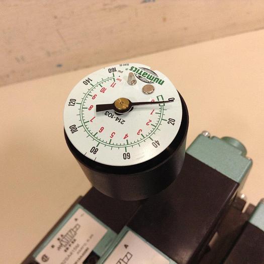 Used NUMATICS Control Block w/ Valves 082SA415M #80012