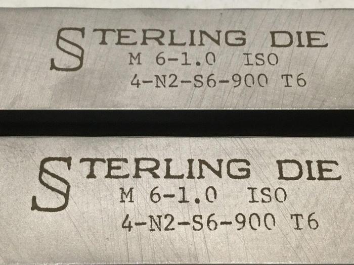 STERLING DIE Boltmaker Die 2 Piece Set 4-N2-S6-900-T6 #110241