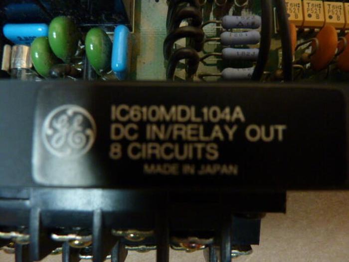 Used GENERAL ELECTRIC / GE I/O Module IC610MDL104A #27651