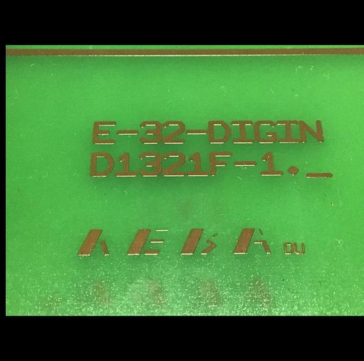 Used KEBA Input Module E-32-DIGIN D1321F-1 Used
