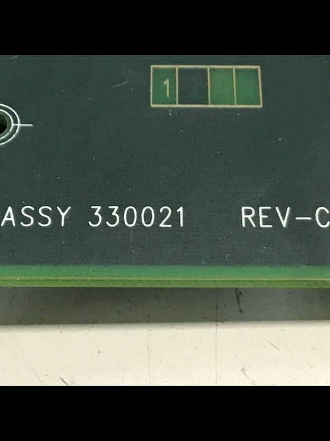 Used VAN DORN Temperature Circuit Board PC330-021 330-021 Used