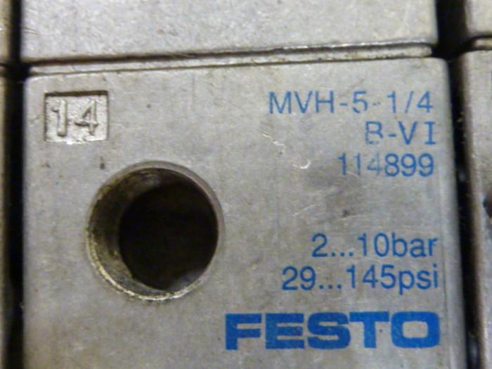 Used FESTO Control Block / Valve Terminal IFB8-02 #52851