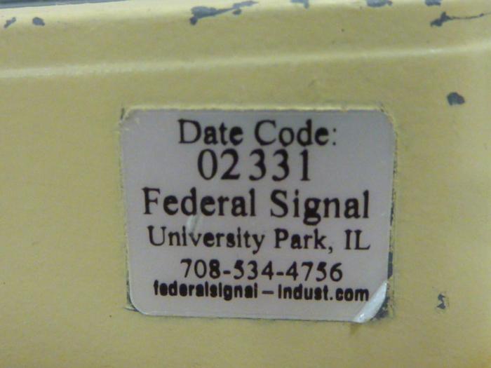 Used FEDERAL SIGNAL Vibratone Horn 450 #71186