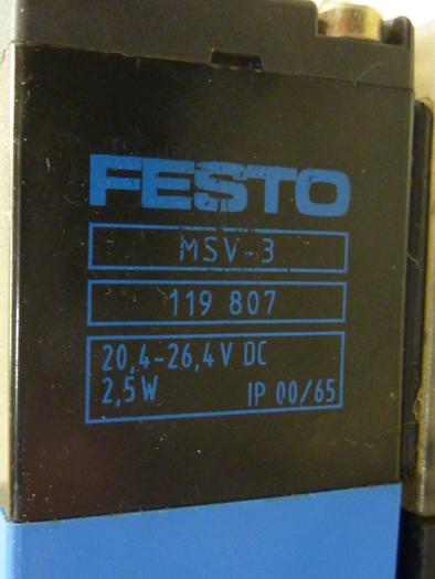 Used FESTO Control Block / Valve Terminal IFB8-02 #61265