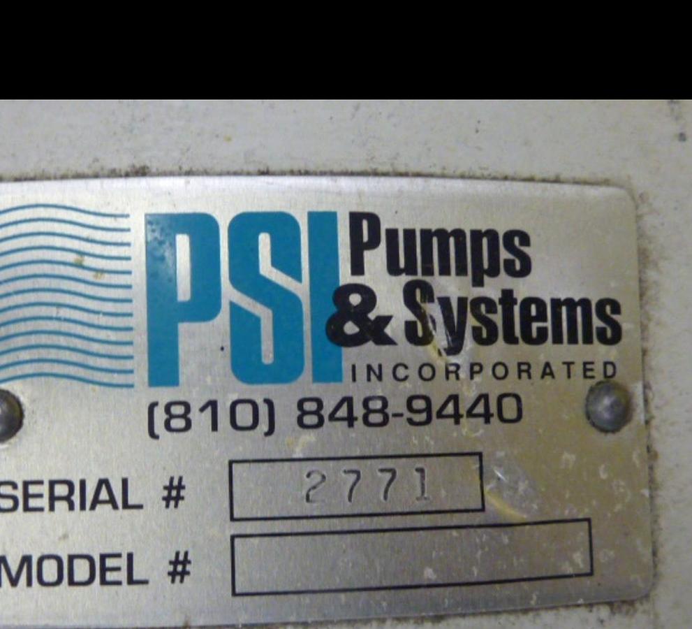 Used PSI Coolent Pump PUMP344 USED