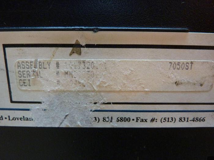 Used CINCINNATI ELECTROSYSTEMS Touch View Operator Interface 7050-ST #23474