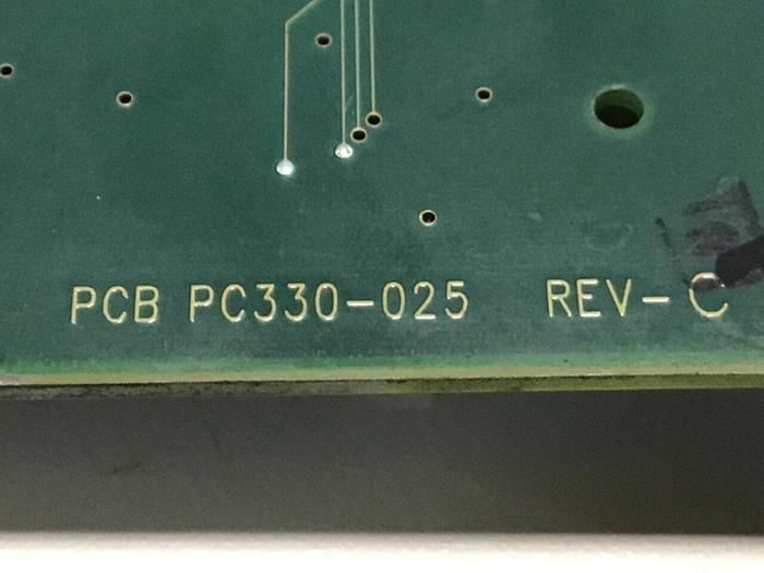Used VAN DORN Analog Circuit Board 330025 PC330-025 Used