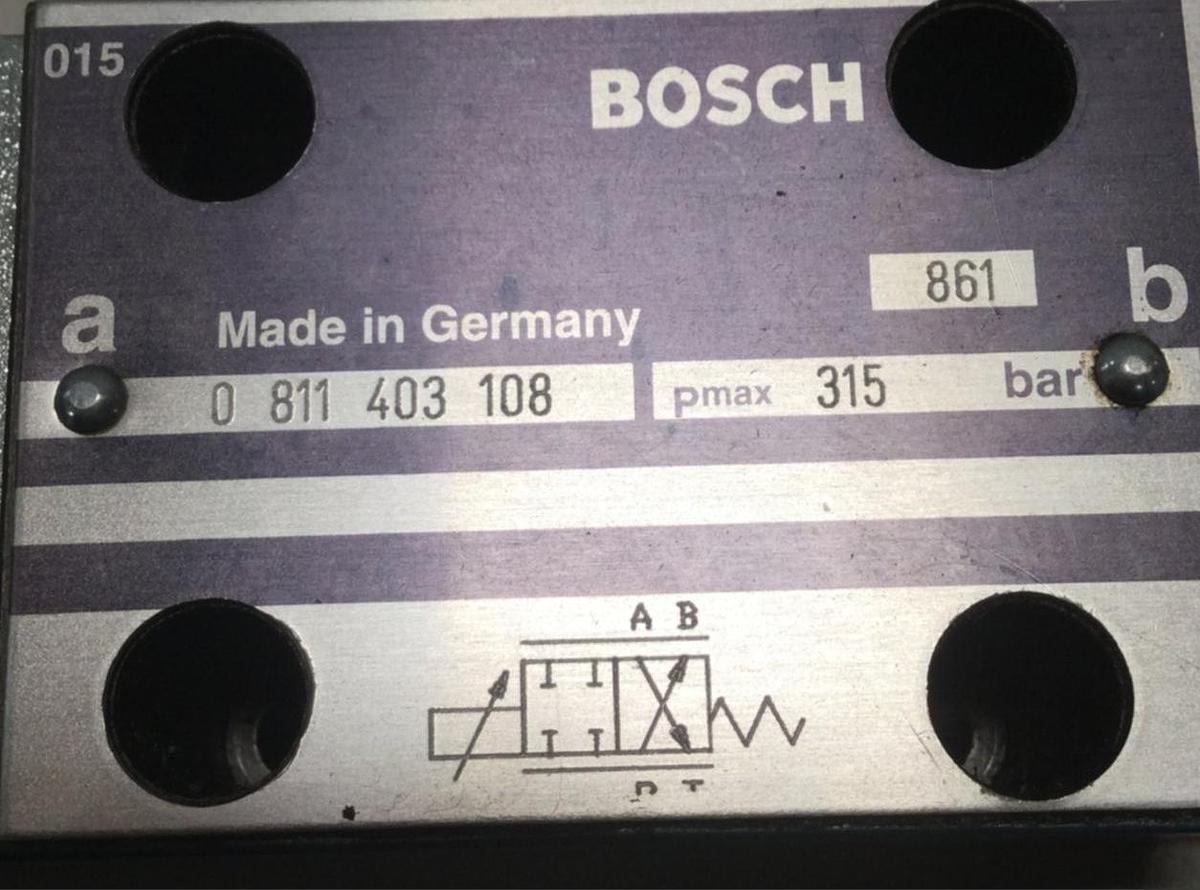 Used BOSCH Valve 0 811 408 108 Used