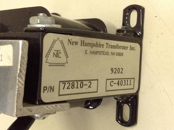 Used NEW HAMPSHIRE Transformer 72810-2 #68022