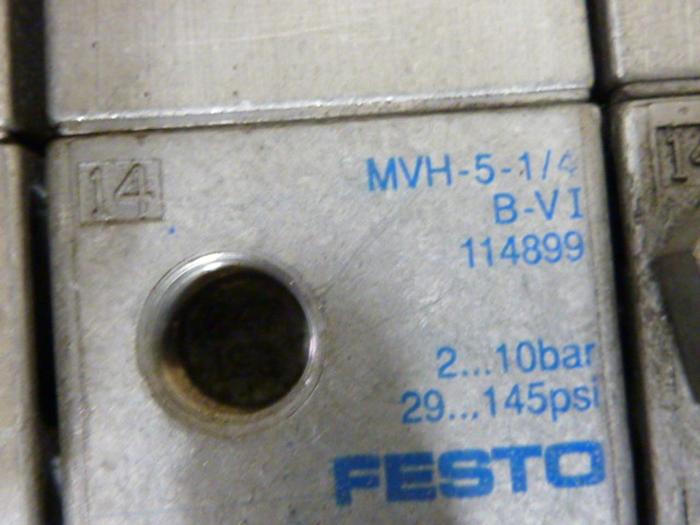 Used FESTO Control Block / Valve Terminal IFB8-02 #52828
