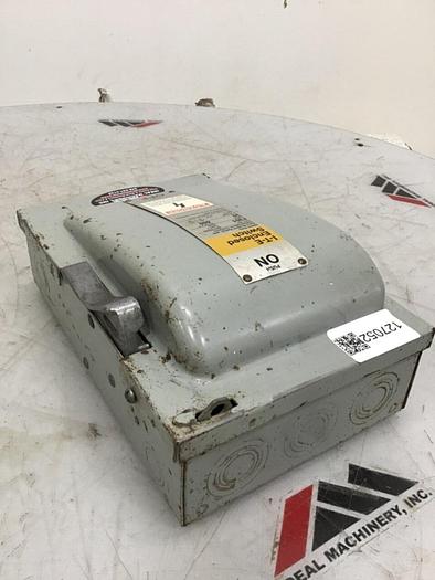 Used SIEMENS 30 Amp ITE Heavy Duty Vacu-Break F-351 #127052