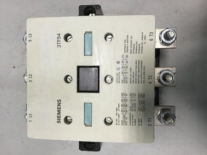 Used SIEMENS Contactor 3TF5422-0AK6 #141386
