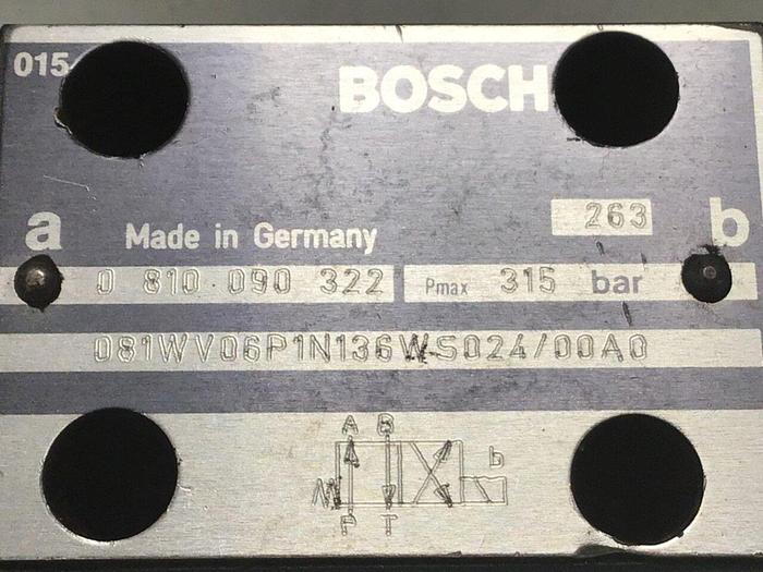 Used BOSCH Valve 0 810 090 322 #80823