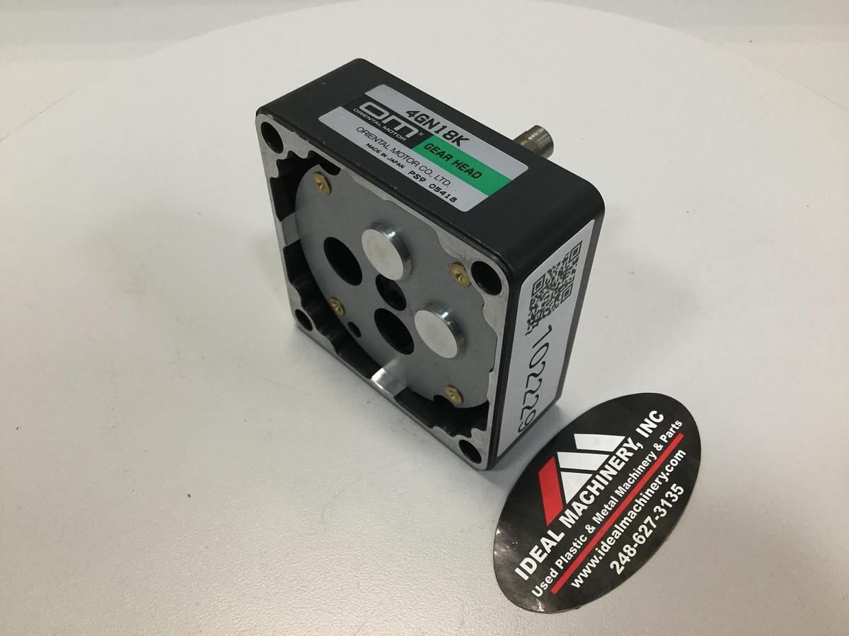 Used ORIENTAL MOTOR Gearhead 4GN18K used
