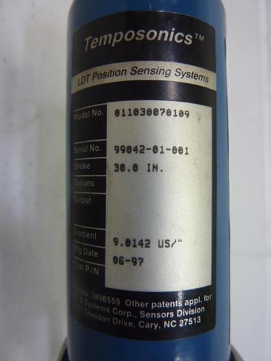 Used TEMPOSONICS INC Position Sensor 011030070109 USED