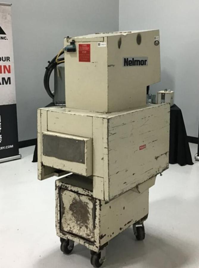 Used NELMOR 5 HP Grinder / Granulator, RG810M1, Used
