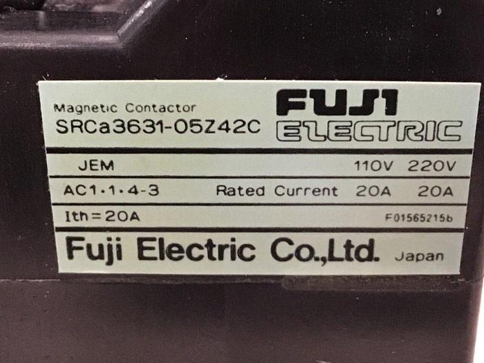 Used FUJI ELECTRIC Contactor SCRA3631-05Z42C #112418