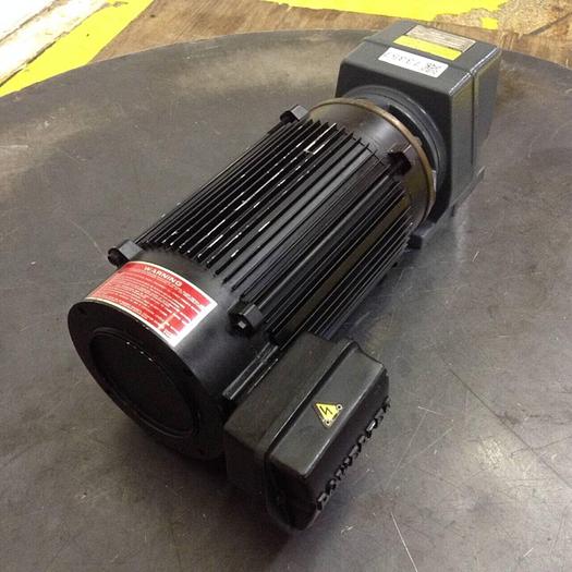 Used POWERTEC Die Height Adjust Motor w/ Gearbox 04VCBN2A8.0AB Used