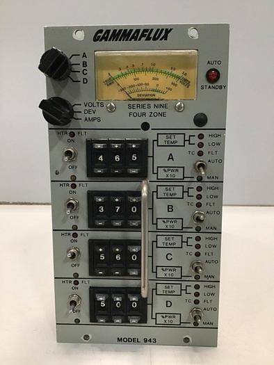 Used GAMMAFLUX Husky Temperature Control 943 #112516