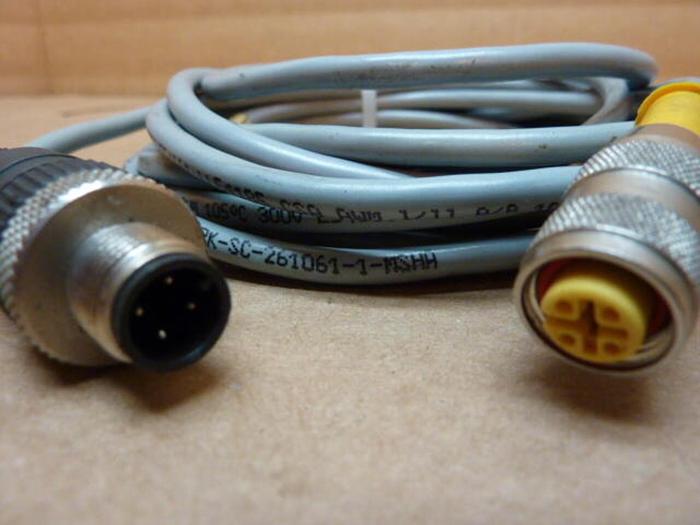 Used TURCK ELEKTRONIK Connector Cable U2173-1 #27918