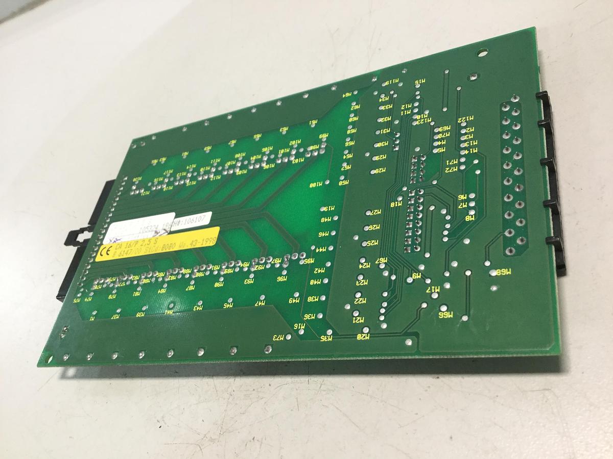 Used BACHMANN ELECTRONIC Output Card CA16/P2.5S E06149/00 002 USED