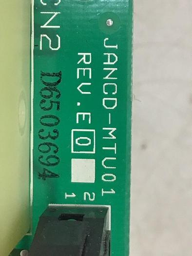 Used YASKAWA Distribution Board JANCD-MTU01 REV E0 #131198