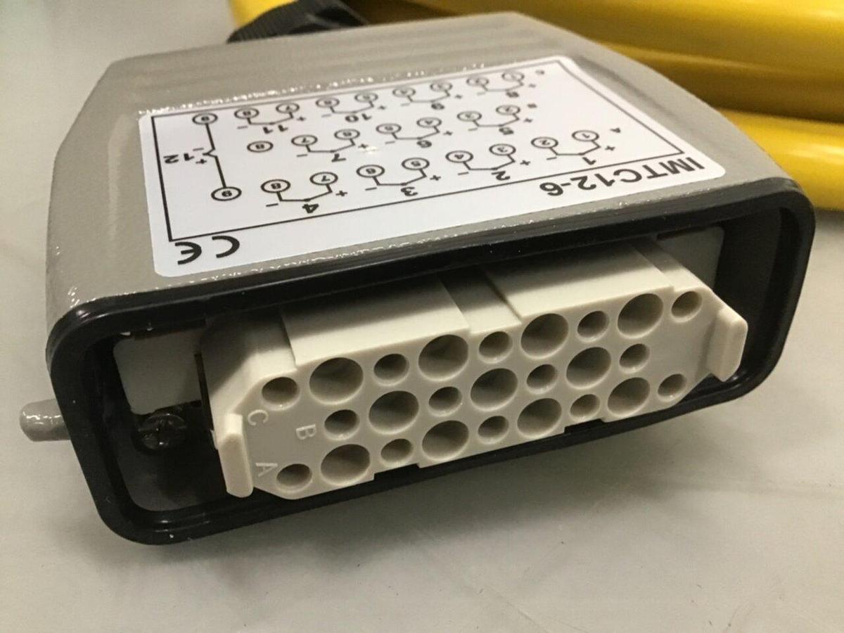 IDEAL MACHINERY 12 Zone Thermocouple Cable IMTC12-6 #141910