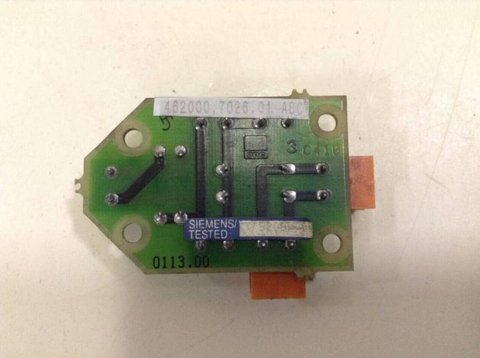 Used SIEMENS Circuit Board 462000.7026.01 #67982