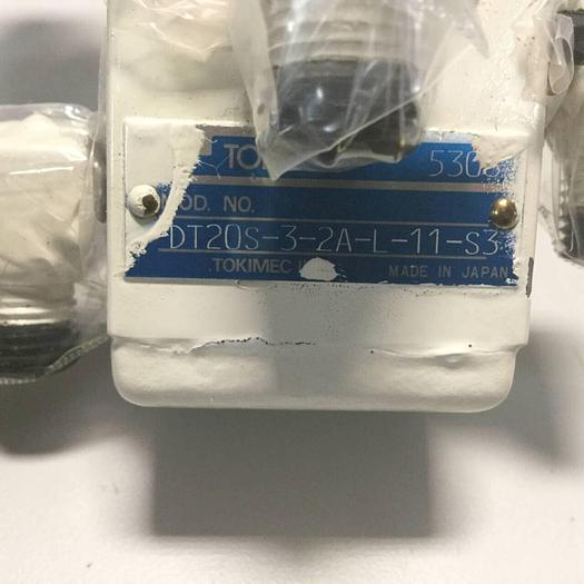 Used TOKIMEC Valve DT20S-3-2A-L-11-S3 #95233