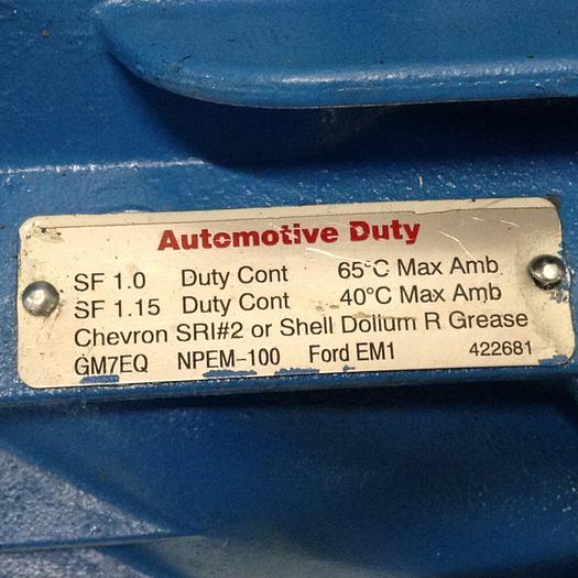 Used US ELECTRICAL MOTORS Motor R099A #87707