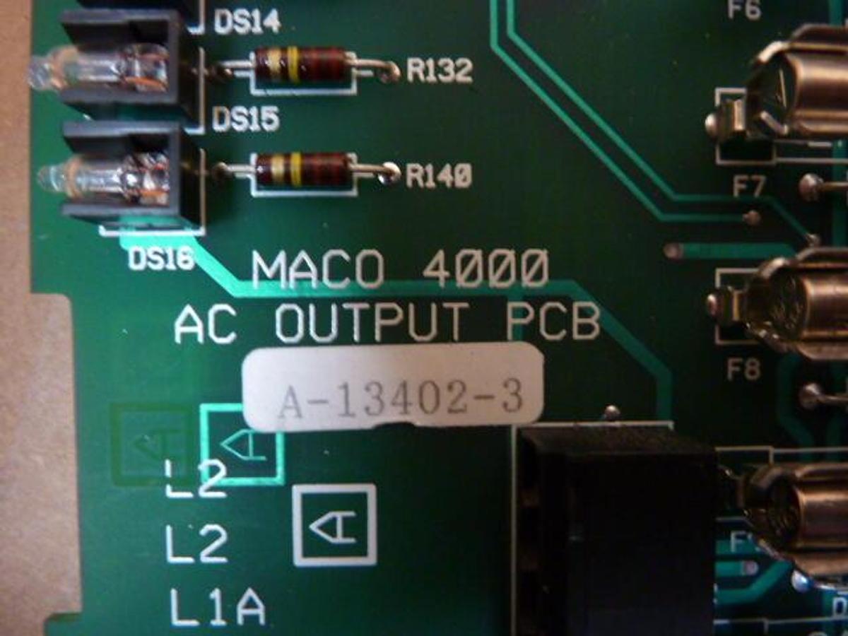 Used BARBER COLMAN AC Output Circuit Board A-13402-3 Used