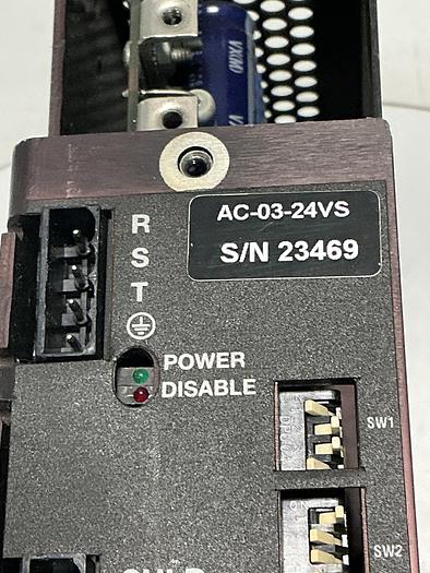 Used MTS SYSTEMS CO AC-03-24VS