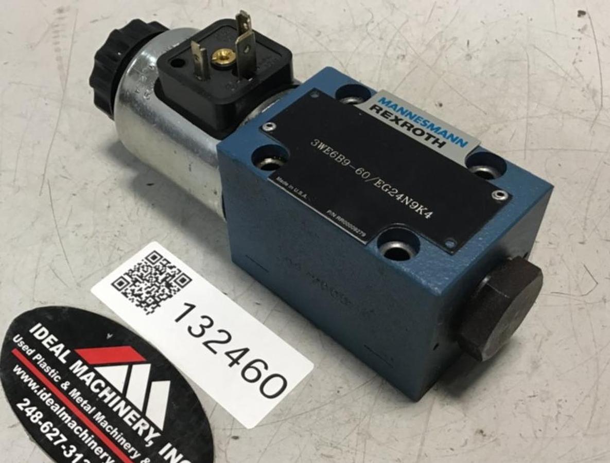 Used MANNESMANN REXROTH Hydraulic Valve 3WE6B960/EG24N9K4 USED