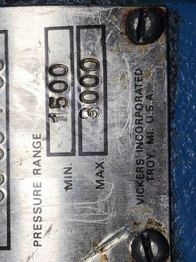 Used VICKERS Relief Valve CG06F50 #120517